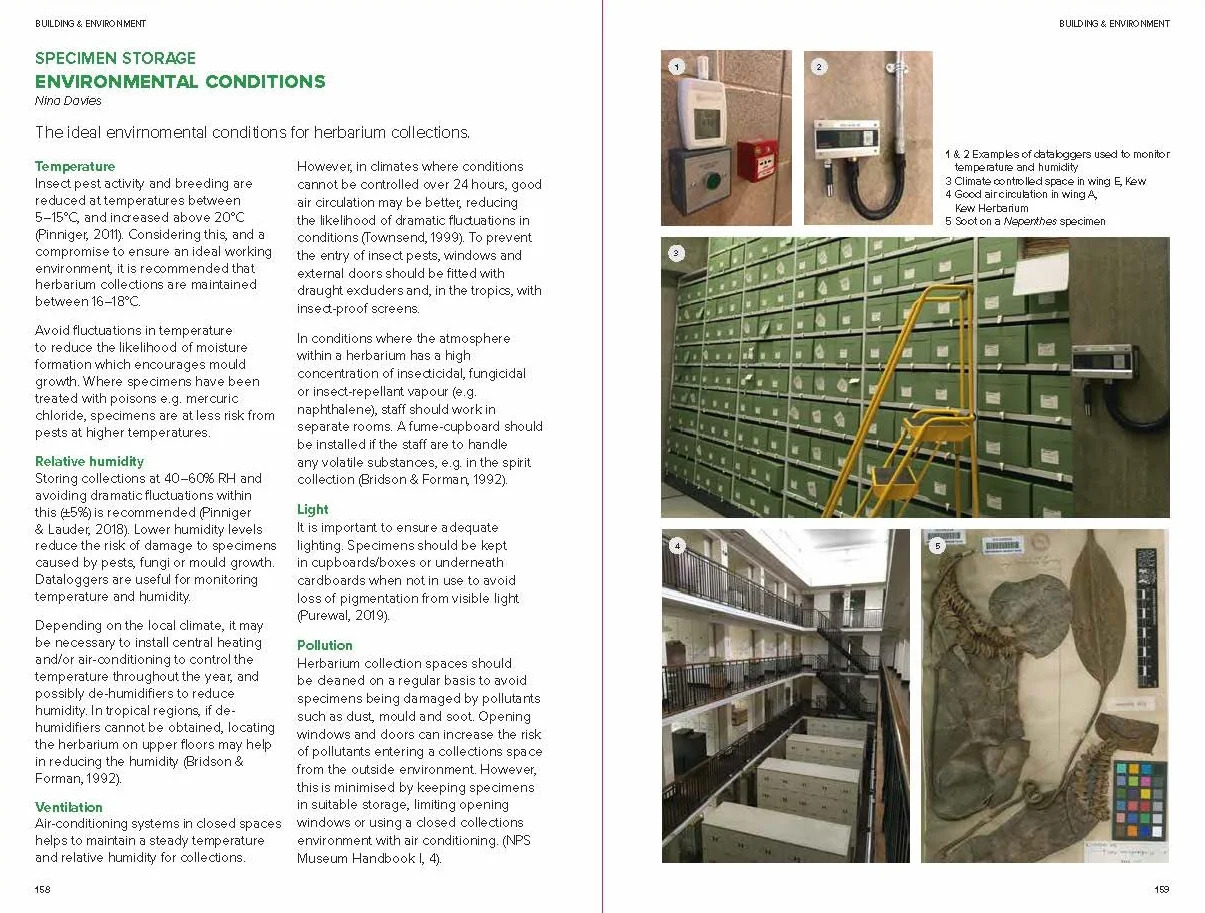 The Herbarium Handbook: Sharing Best Practice from Across the Glob