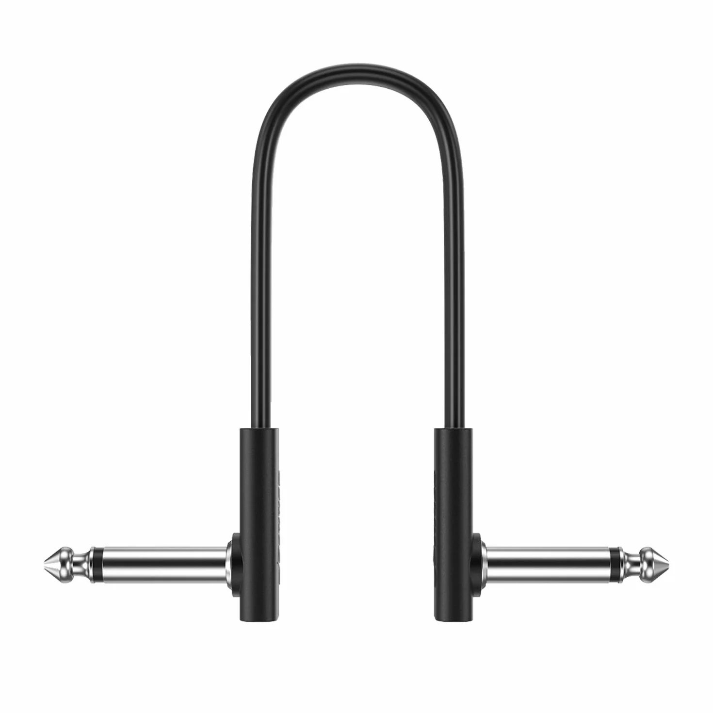 Donner 30CM kabel do gitary czarny 6-pak