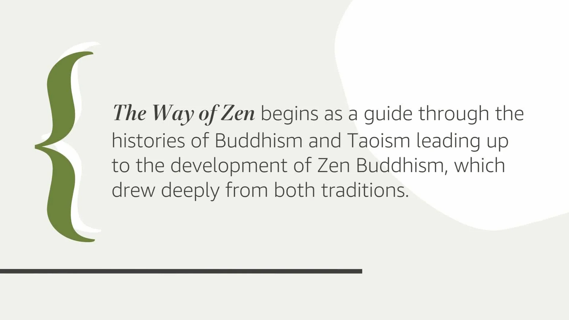 The Way of Zen: [Zendao]