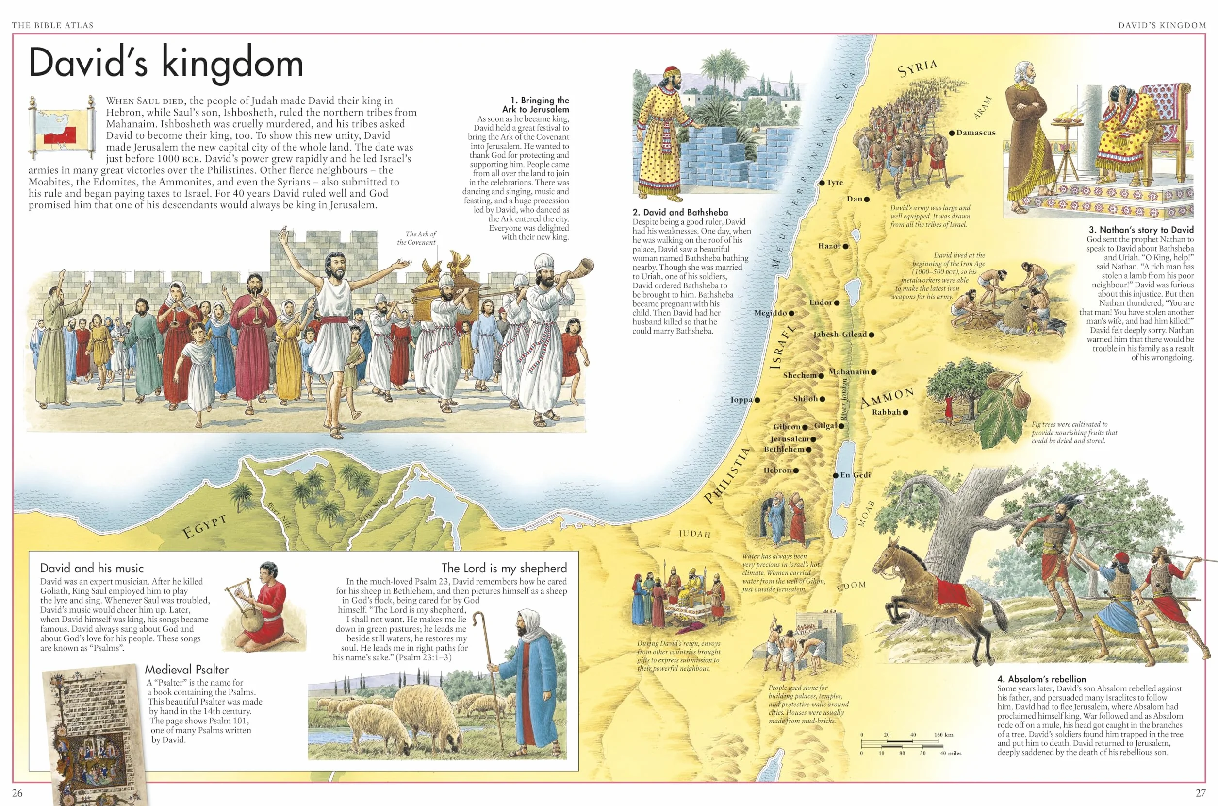 The Bible Atlas: A Pictorial Guide to the Holy Lands