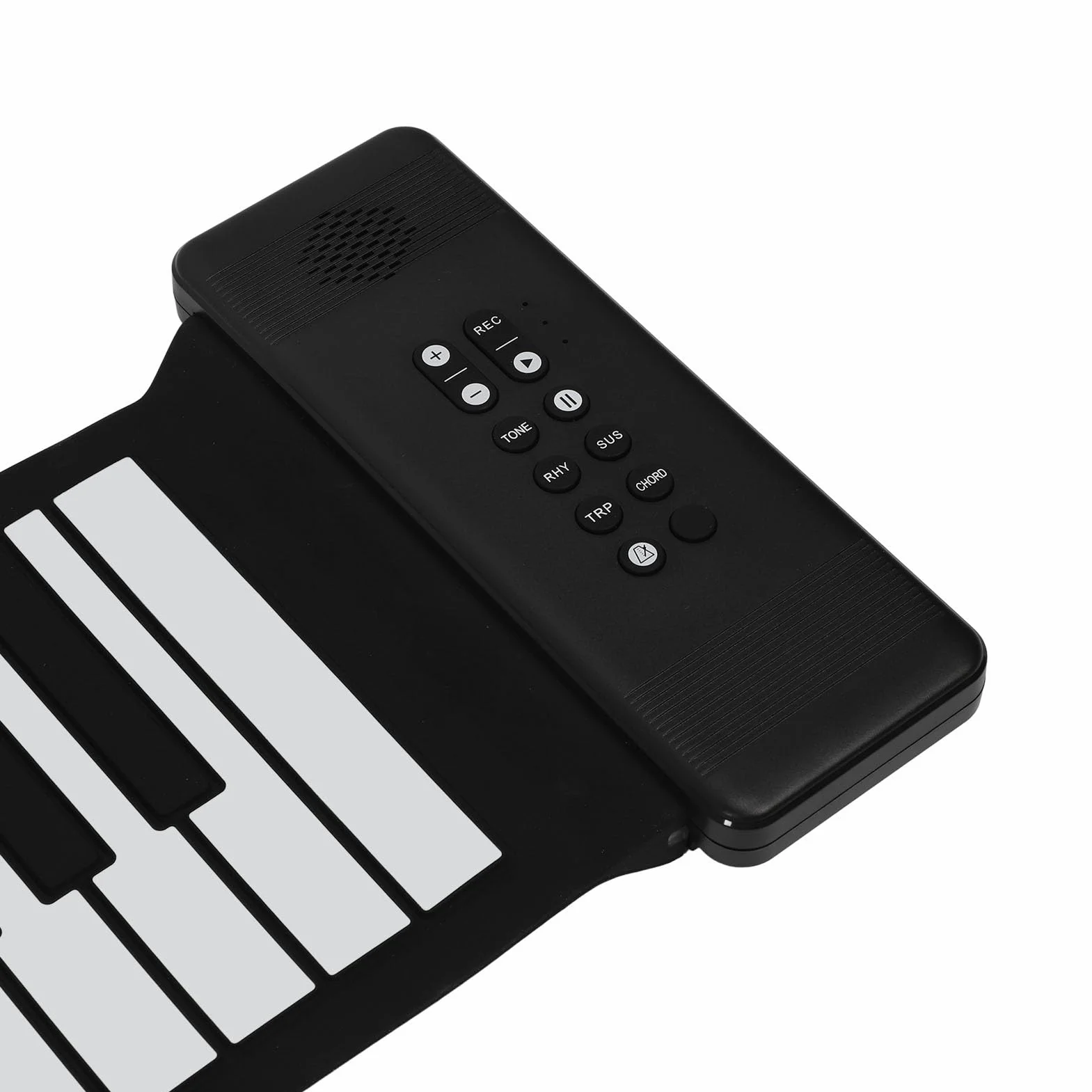 88 Klawiszy Roll Up Piano Keyboard Przenośny Akumulator, Składane Pianino Zwijane, Elastyczna Obudowa, łatwe Przenoszenie, Składana Konstrukcja do Nauczania w Klasie i środowiska