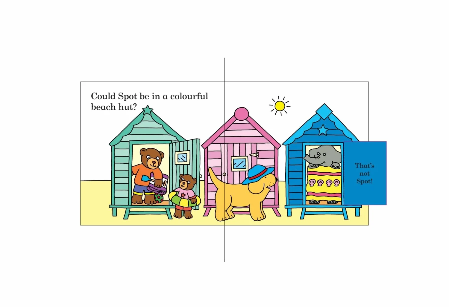 Find Spot at the Beach: A Lift-the-Flap Story