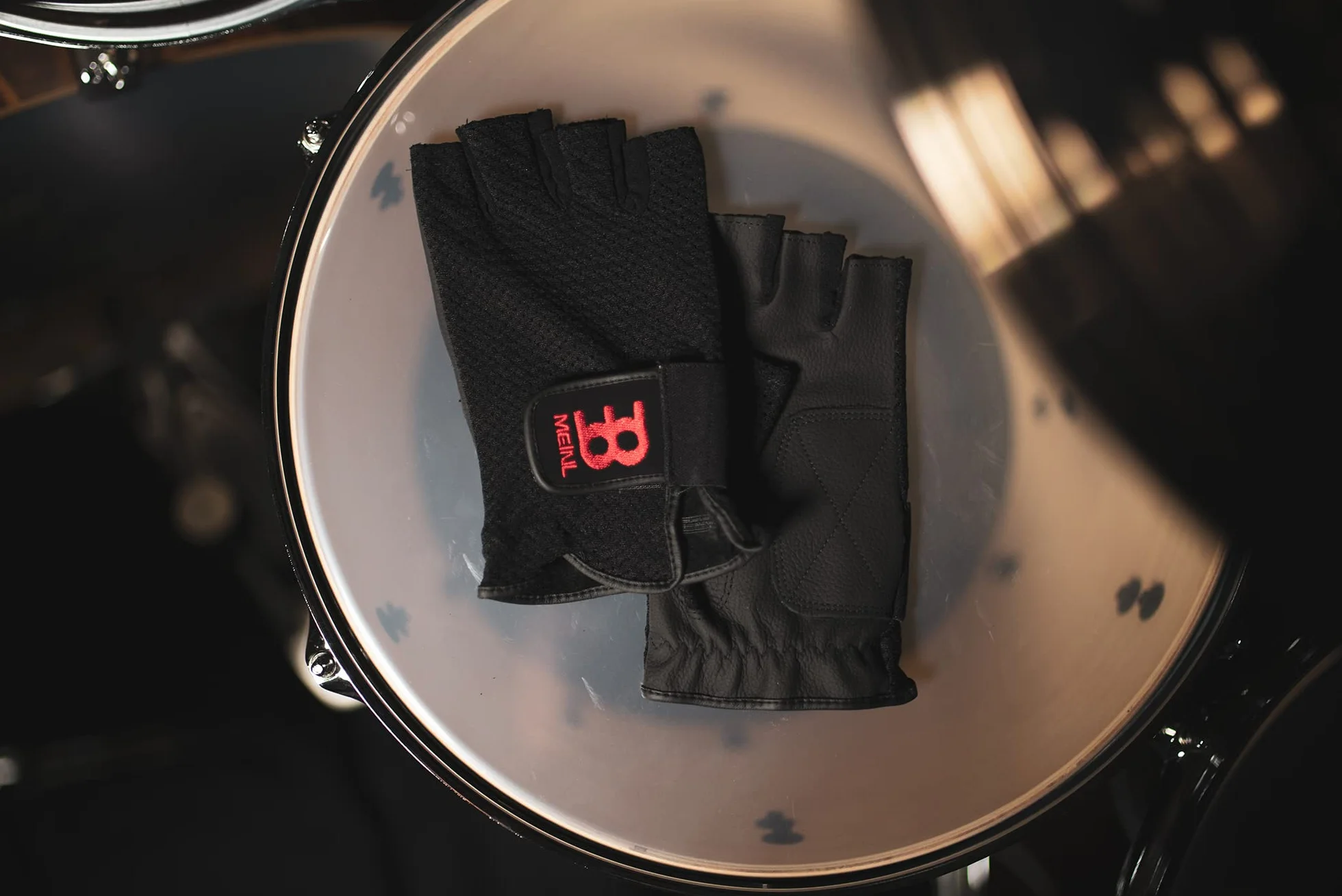 Meinl Drummer Gloves MDGFL-M, medium, w/o fingers - Towar