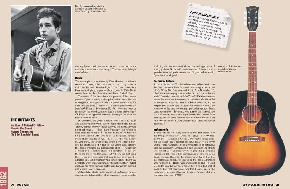 Bob Dylan All the Songs: The Story Behind Every Track Expanded Edition