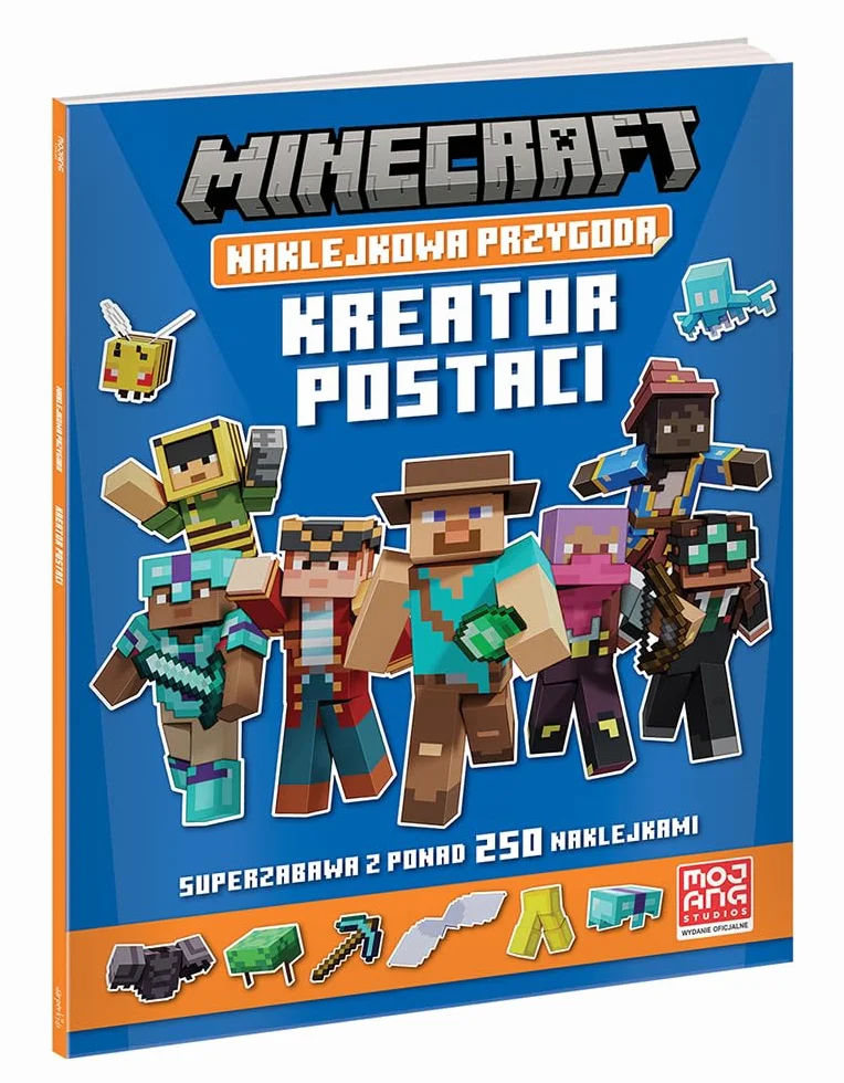 Minecraft. Naklejkowa przygoda. Kreator postaci