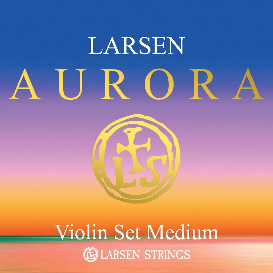 Struny do skrzypiec Larsen Aurora E 4/4 z odczepianą końcówką kulkową Medium