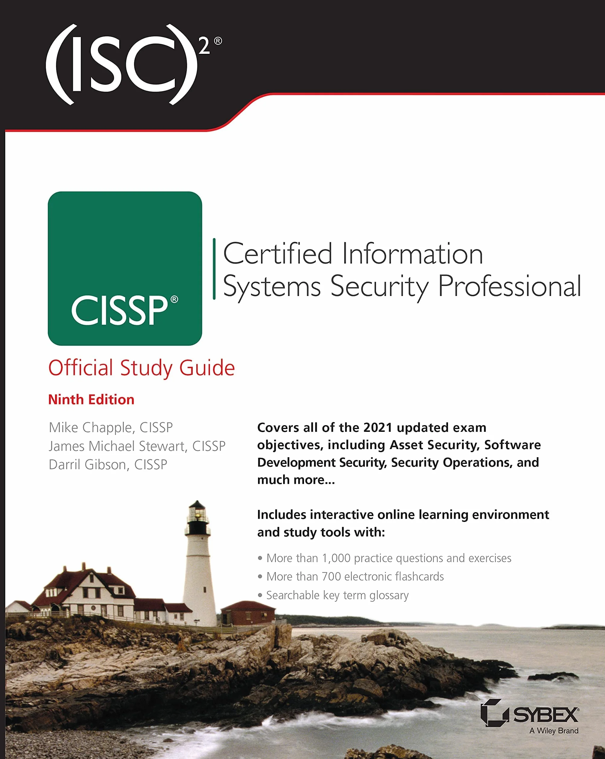 (ISC)2 CISSP Certified Information Systems Security Professional Official Study Guide & Practice Tests Bundle