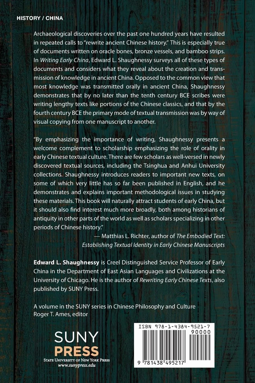 Writing Early China