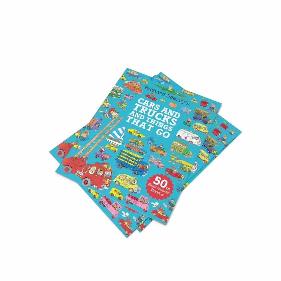 Cars and Trucks and Things That Go: Kids will love discovering all kinds of fun vehicles in this illustrated children’s book classic