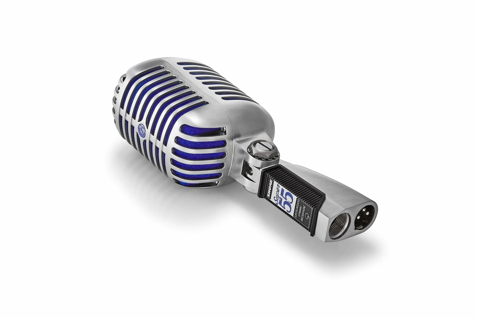 Shure Super 55 Deluxe Mikrofon wokalny - klasyczny kardioidalny dynamiczny mikrofon, kultowy wygląd, klasyczny dźwięk