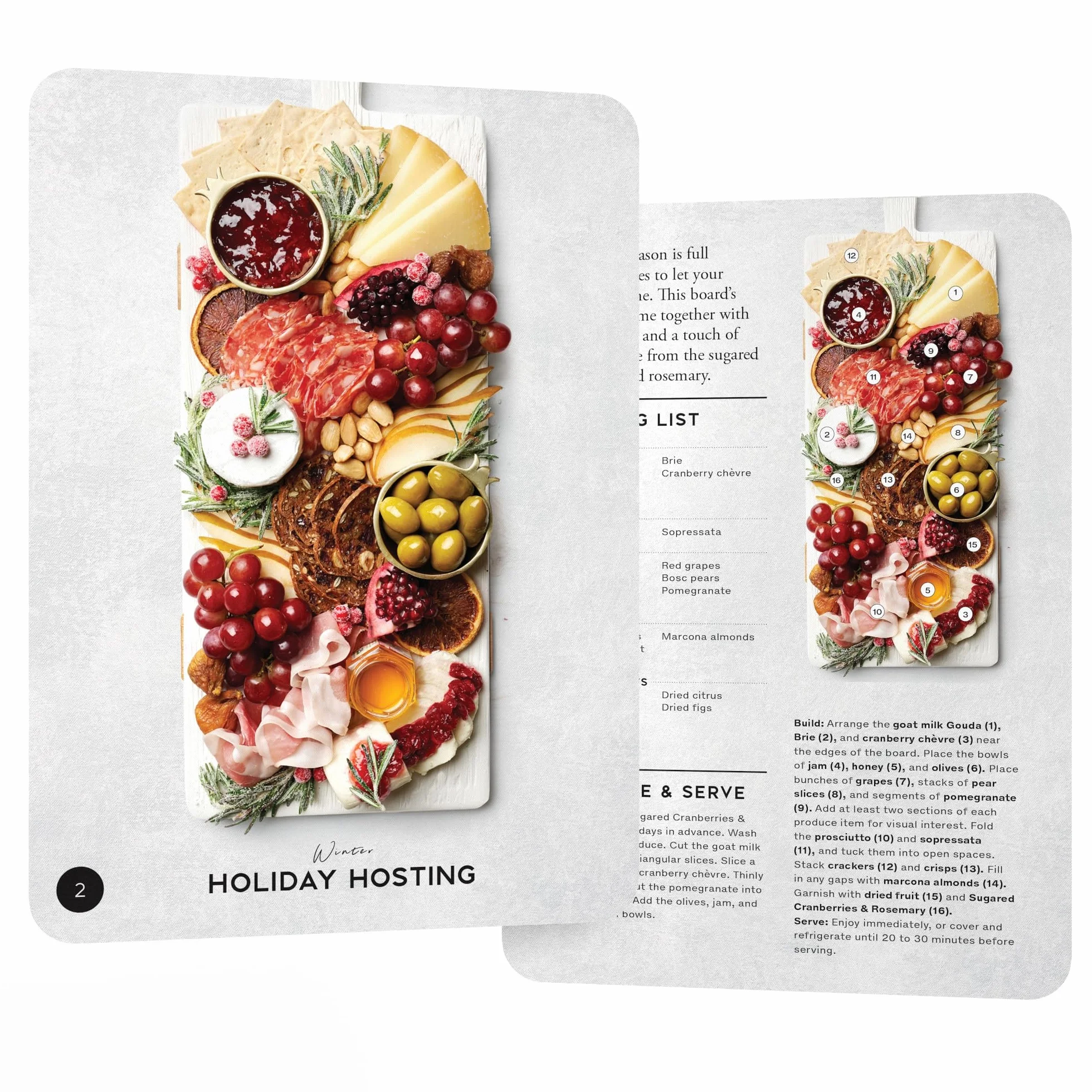Around the Board Deck: 54 Cards for Creating Seasonal Cheese & Charcuterie Boards