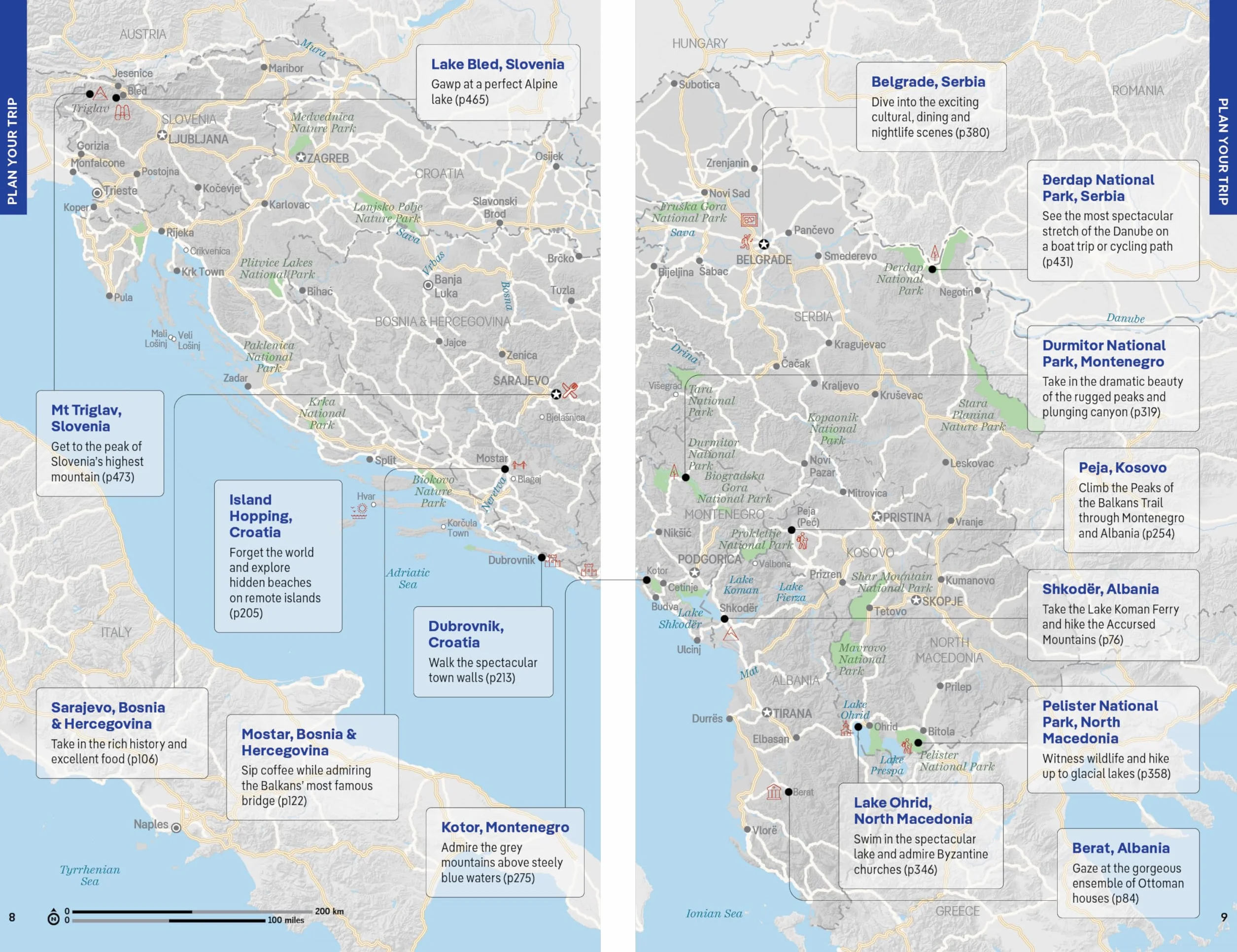 Western Balkans 5ed -anglais-: Plan the Trip of a Lifetime | Detailed Itineraries & Maps | Insider Tips | Covers Croatia, Slovenia, Montenegro, Albania, Serbia and more
