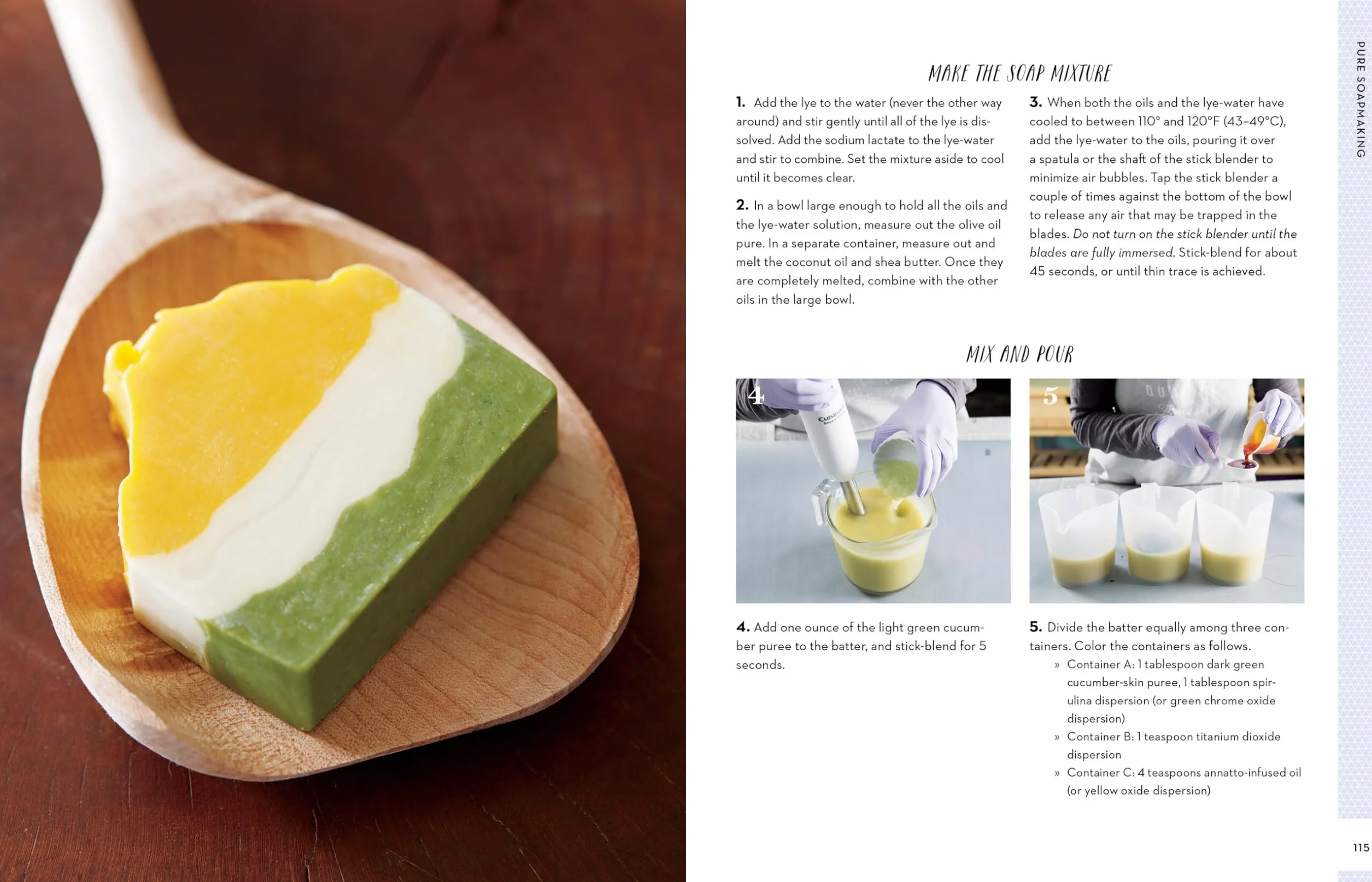 Pure Soapmaking: How to Create Nourishing, Natural Skin Care Soaps