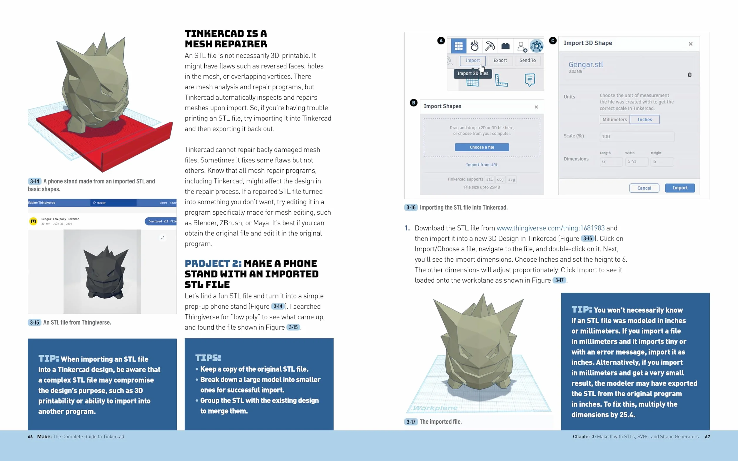 Make: The Complete Guide to Tinkercad: 17 Projects to Start Designing and Printing in the 3D World