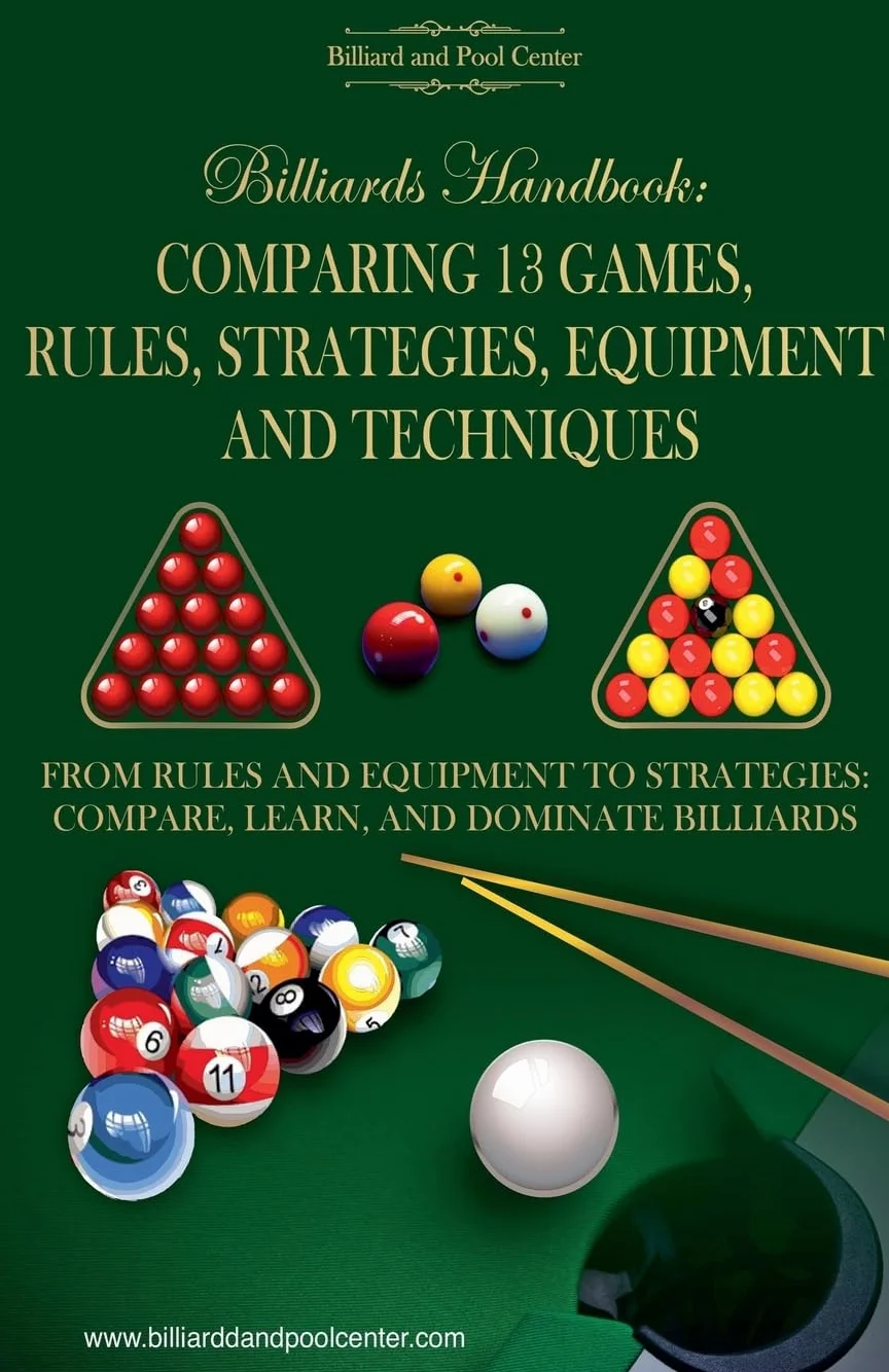 Billiards Handbook: Comparing 13 Games, Rules, Strategies, Equipment and Techniques: 1