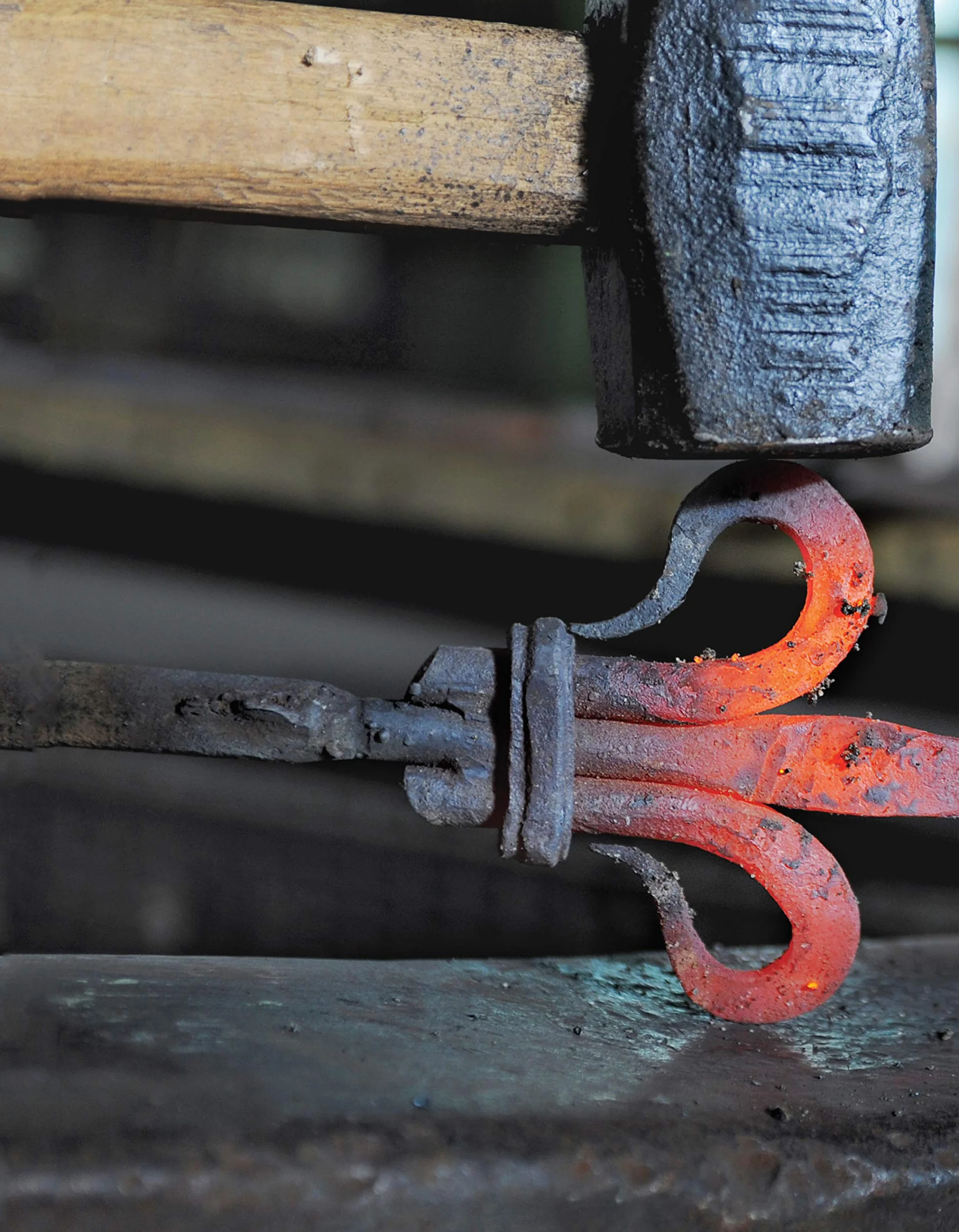 The Home Blacksmith: Tools, Techniques, and 40 Practical Projects for the Home Blacksmith