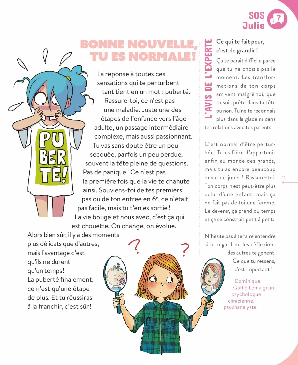 Vive les filles ! 2025: Le guide de celles qui seront bientôt ados