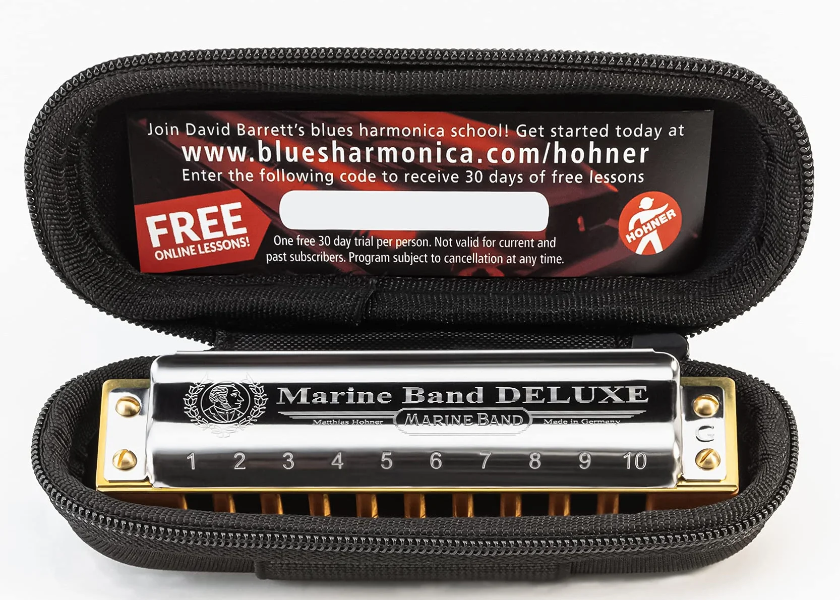 Hohner Marine Band Deluxe Harmonijka M200510 x A