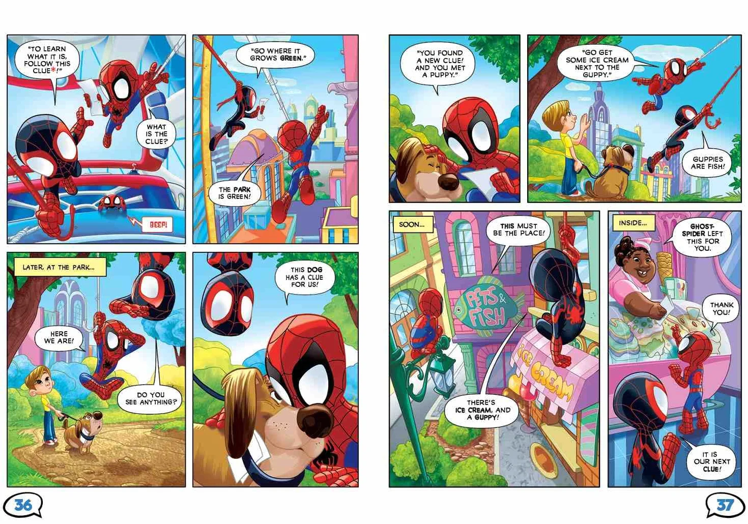 Spidey and His Amazing Friends: Let's Swing, Spidey Team!: My First Comic Reader!