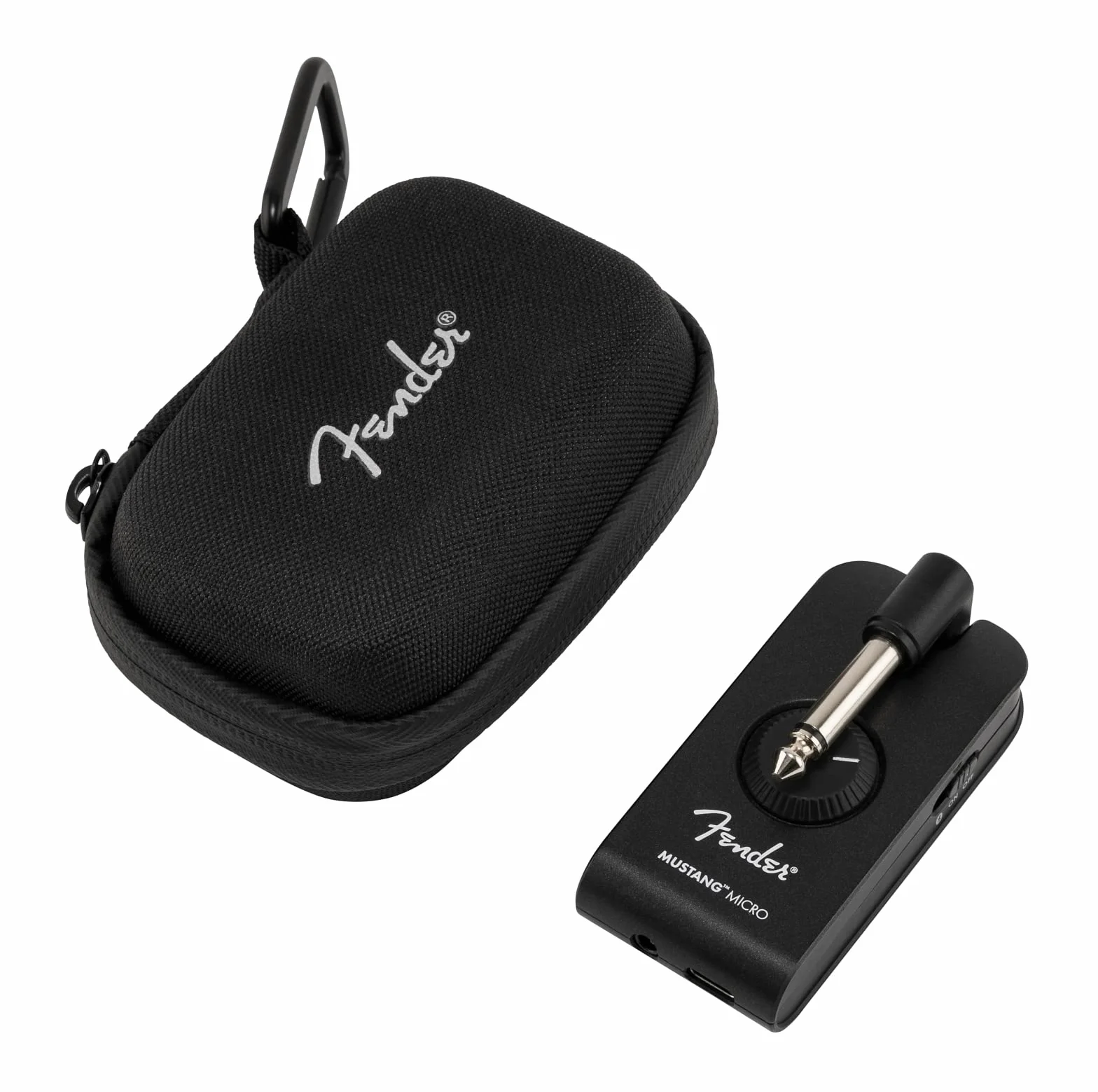 Fender Mustang Micro Case - doskonałe akcesorium do Mustang Micro lub Micro Plus, czarny, jeden rozmiar, etui