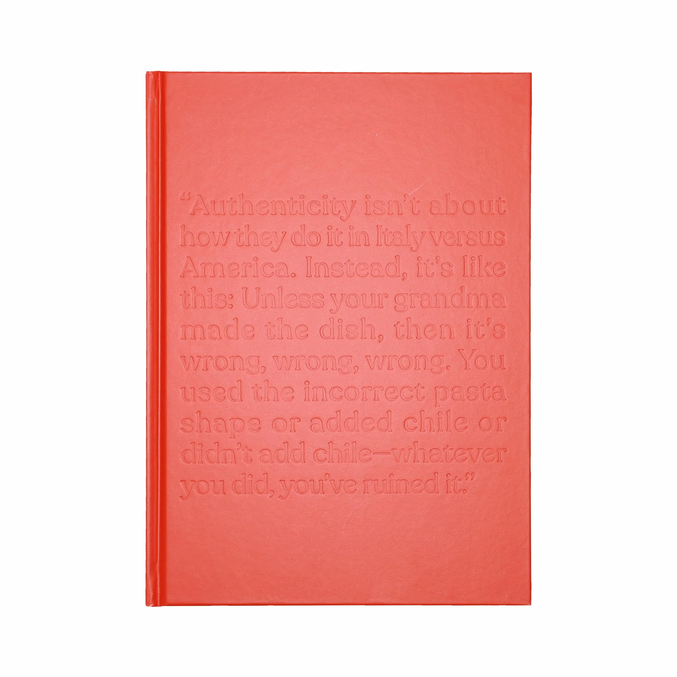 Your Pasta Sucks: A Cookbook