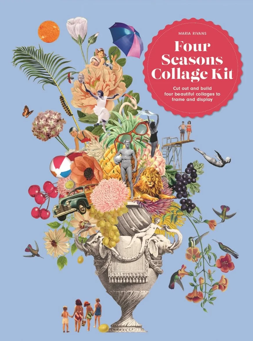 Four Seasons Collage Kit /anglais: Create Four Elegant Collages with the Images in This Surprising Kit