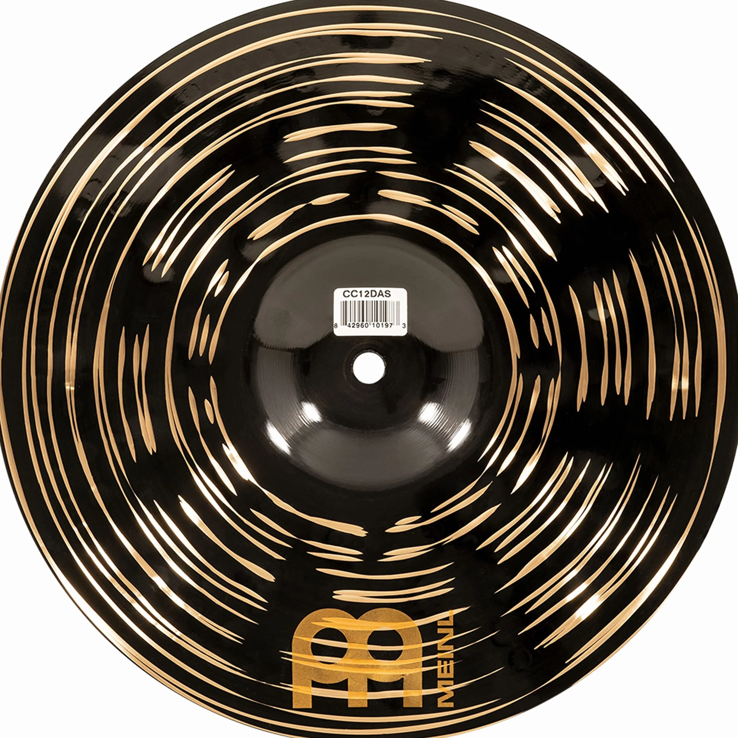 MEINL talerze klasyczne niestandardowe ciemne rozpryski - 25 cm (CC10DAS)