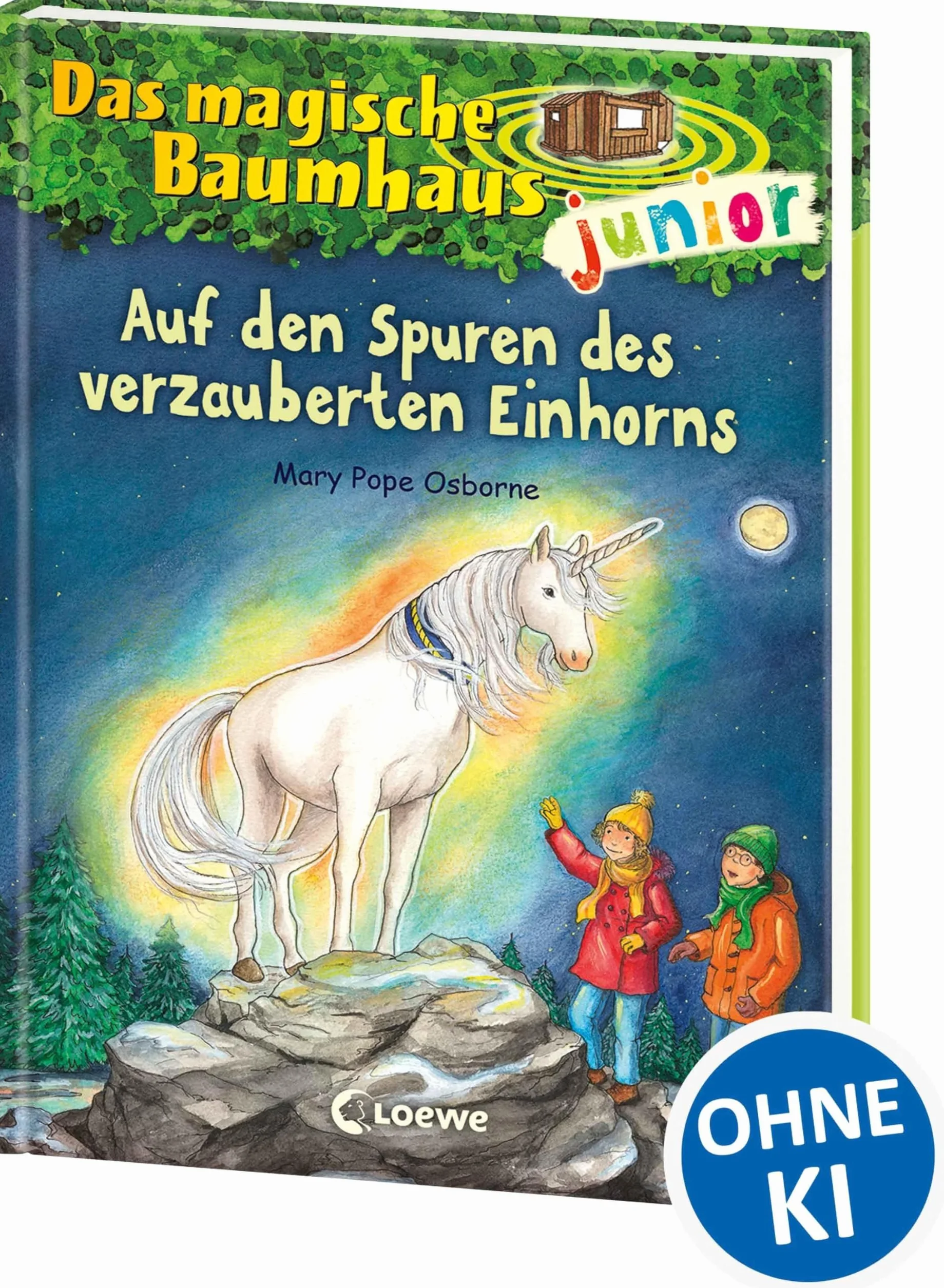 Das magische Baumhaus junior (Band 33) - Auf den Spuren des verzauberten Einhorns: Begib dich mit Anne und Philipp auf die Suche nach dem verwunschenen Einhorn - Erstlesebuch für Kinder ab 6 Jahren