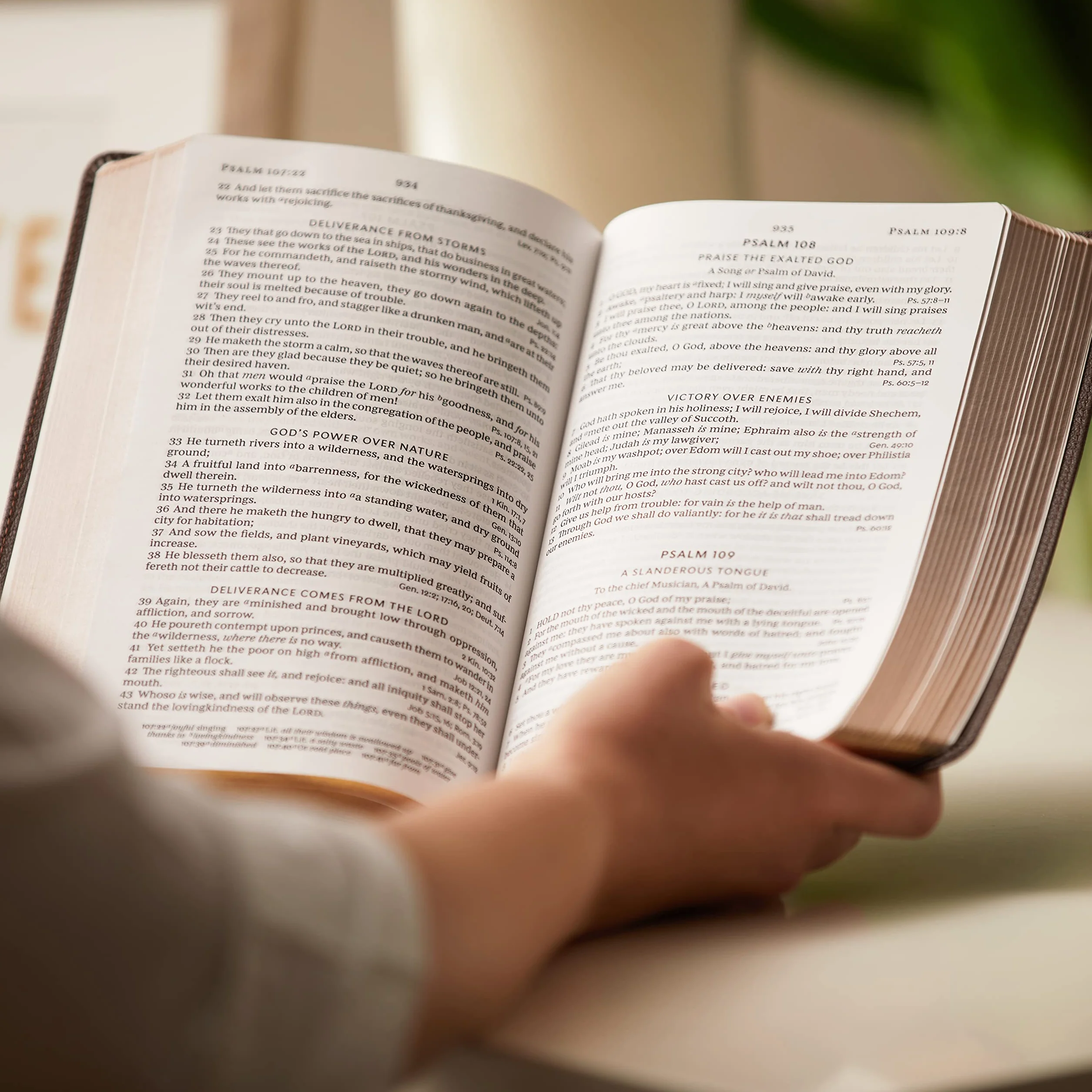 KJV Holy Bible: Large Print Single-Column with 43,000 End-Of-Verse Cross References, Black Leathersoft, Personal Size, Red Letter, Comfort Print: King James Version: Holy Bible, King James Version