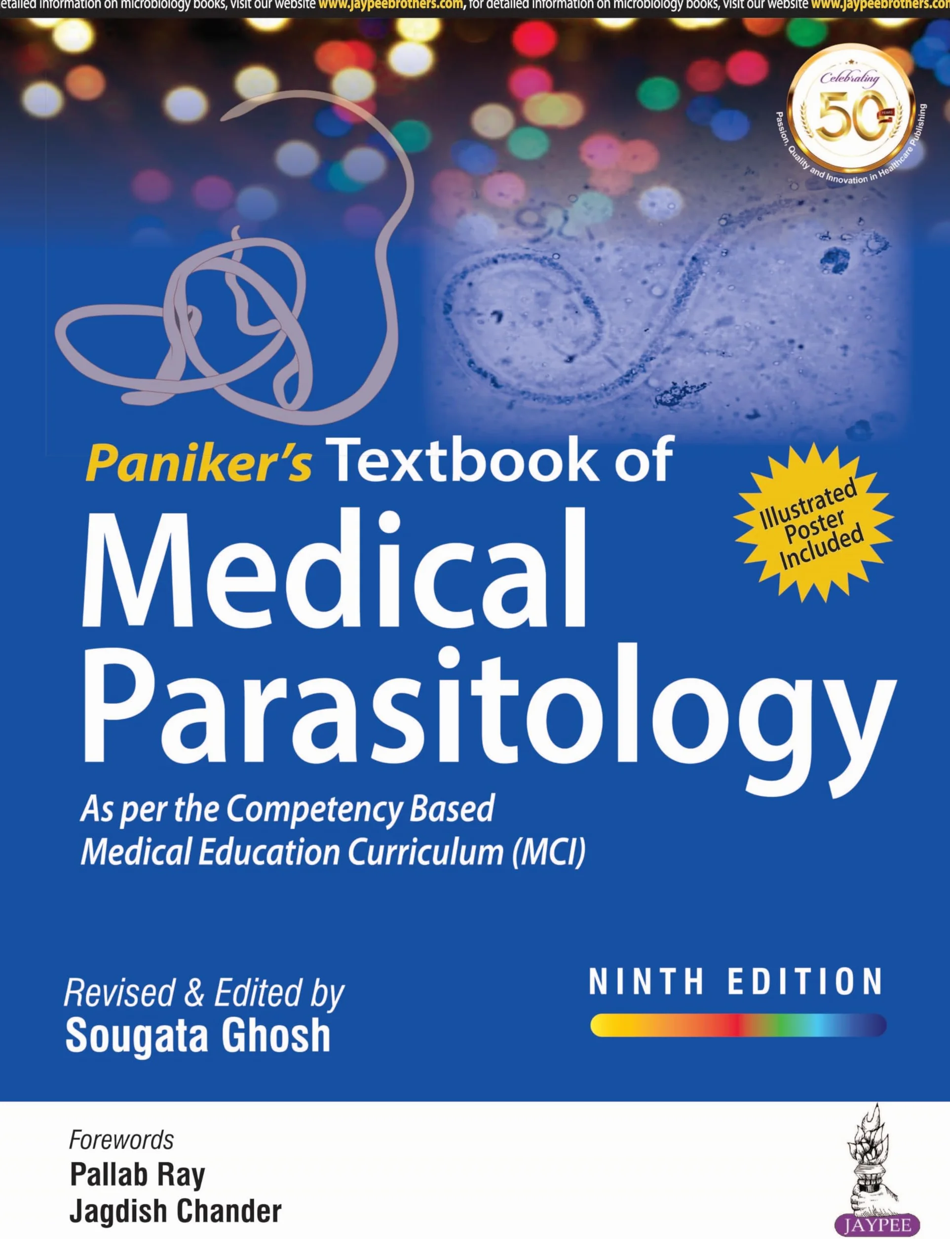 Paniker's Textbook of Medical Parasitology: As Per the Competency Based Medical Education Curriculum (Mci)