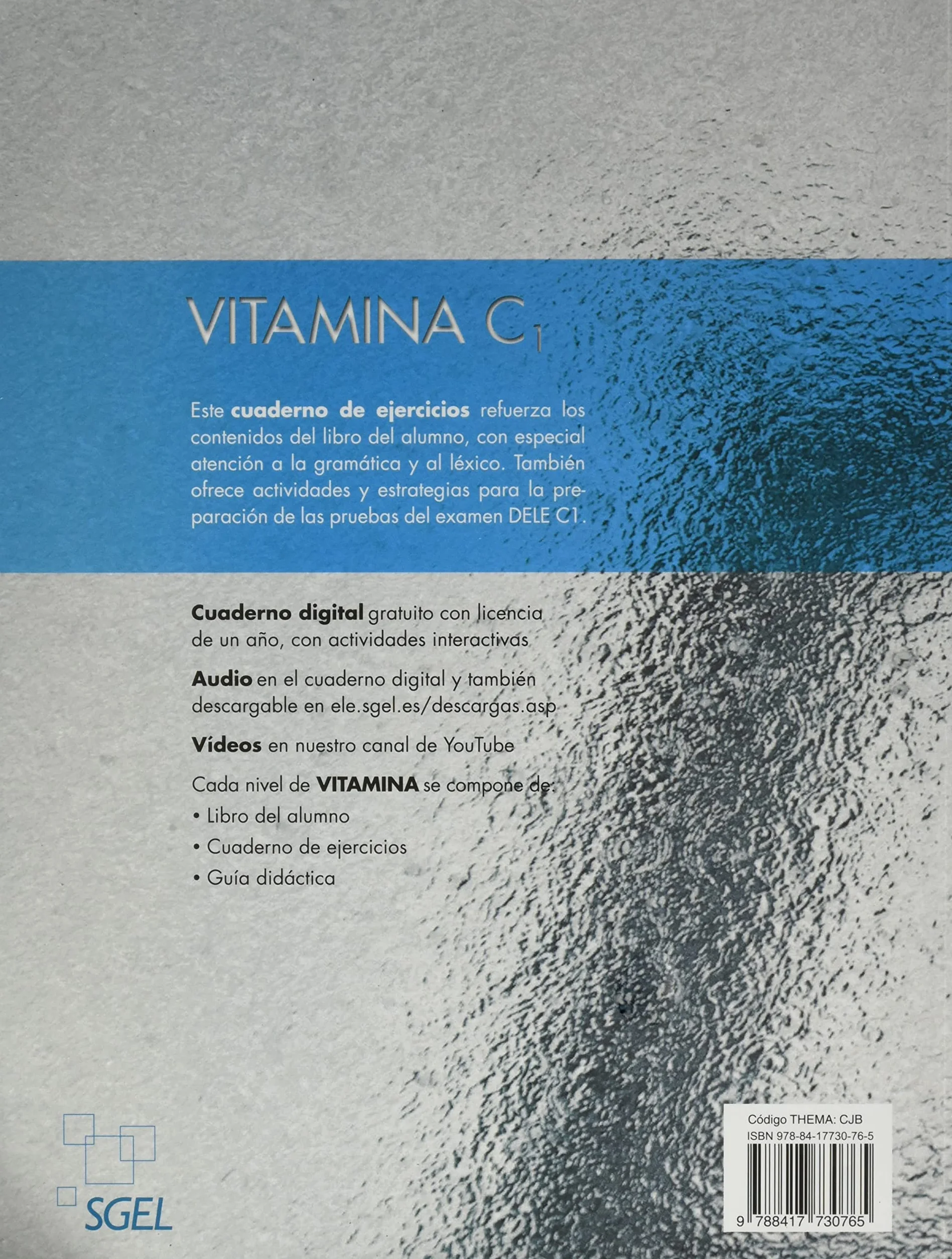 Vitamina C1 ćwiczenia + wersja cyfrowa: Cuaderno de ejercicios + audio descargable + licencia digital