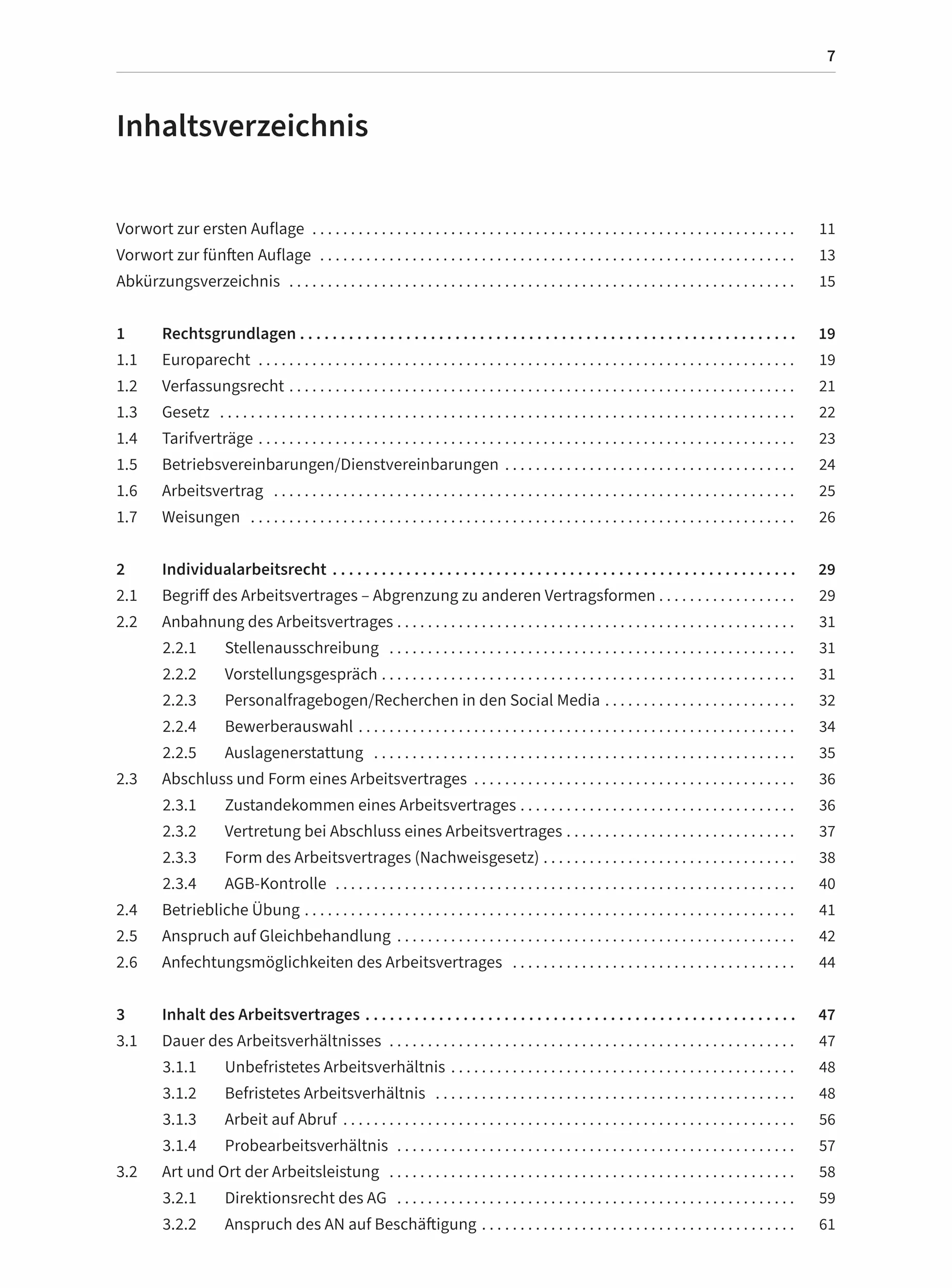 Arbeitsrecht - ein Crashkurs