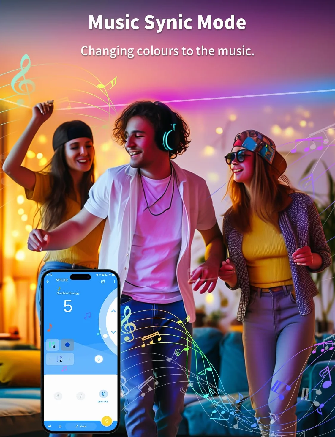 SP620E Sterownik Bluetooth WS2812B WS2811 z Pilotem na Podczerwień, Interfejsami USB, Aplikacją na Smartfona do Adresowalnych Taśm LED RGB