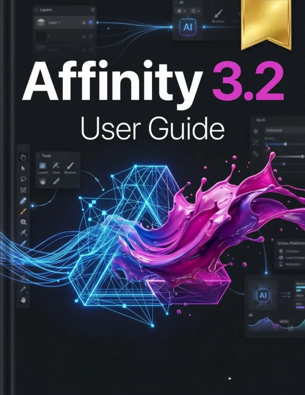 Affinity 3.2 User Guide: The Complete Step-by-Step Manual for Vector Illustration, Photo Editing, and Professional Page Layout