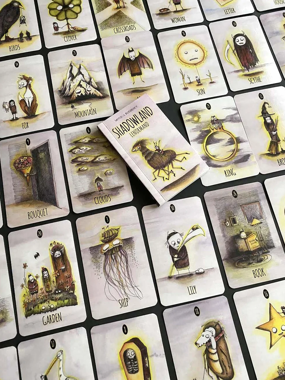 Shadowland Lenormand: (Lenormand Box Set with 36 Cards and Guide Book)
